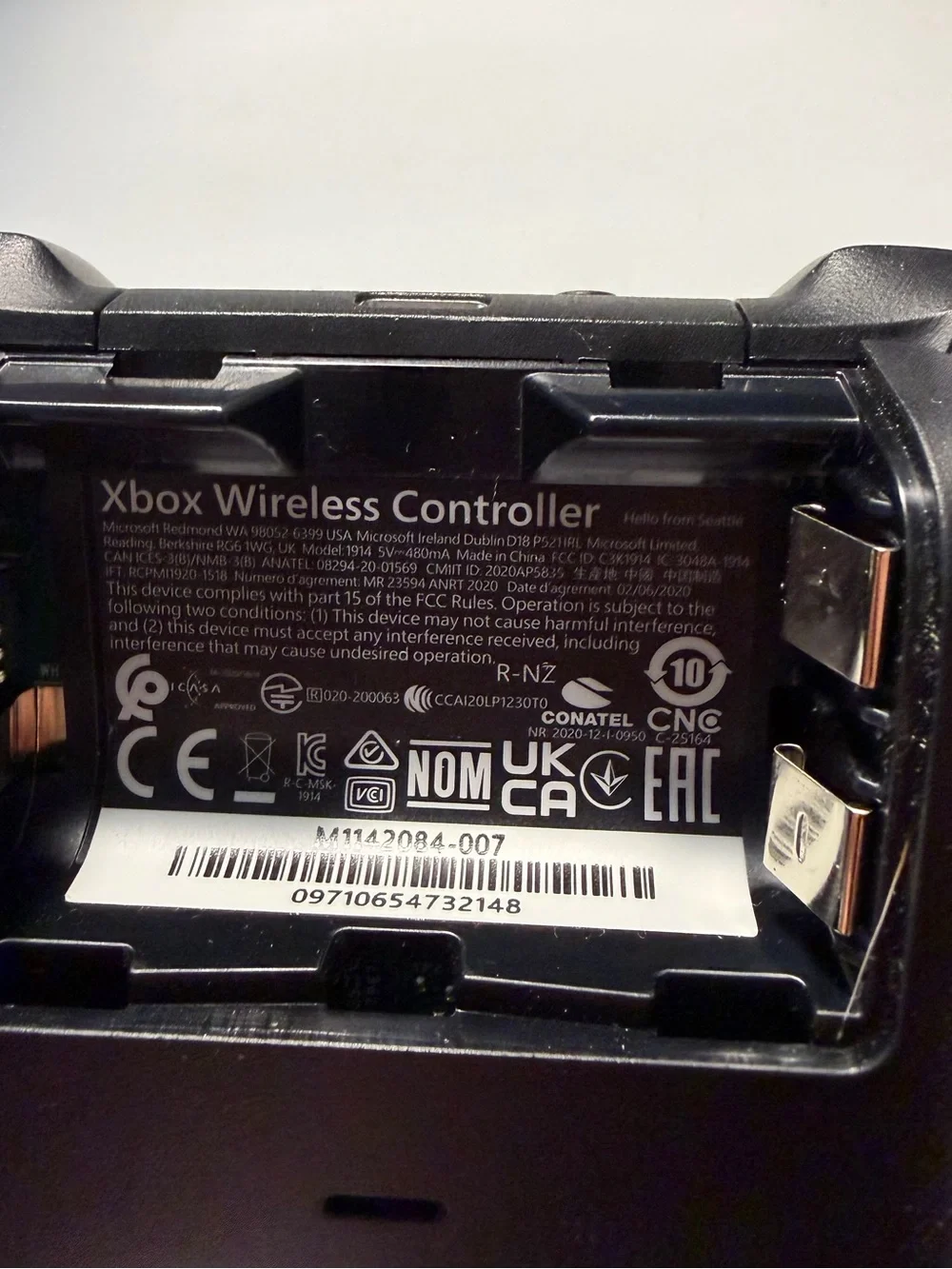 Microsoft Black Xbox Wireless Controller